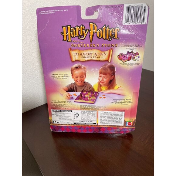 Vintage Harry Potter and The Sorcerers Stone Diagon Alley Chapter Game - Mattel - Picture 3 of 8